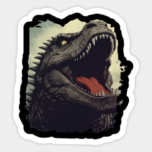 King of Monsters Sticker